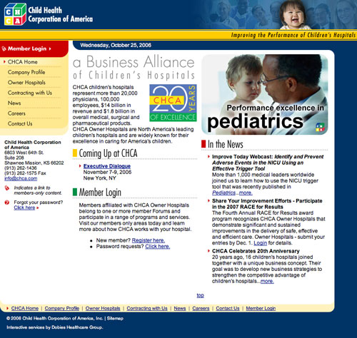 Child Health Corporation of America